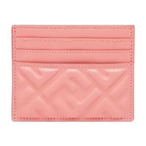 FENDI baguette card case pink- new! Never used